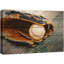 Panneau mural effet bois rétro baseball dans une photographie de sport-98160943