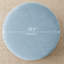 Pouf pivotant rembourré 22,5 po-545667031