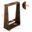 Wood Pool Cue Rack