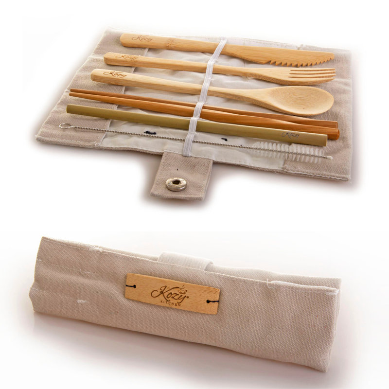 Kozy Kitchen Flatware Set, Beige