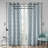 Jacquard Grommet Top Total Blackout Curtain Panel-102624882-102624883