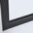 Arcos 34" x 74" Framed Fixed Glass Panel-83458609