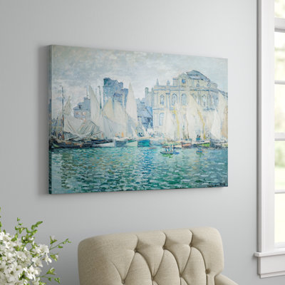 " The Museum At Le Havre " by Claude Monet
