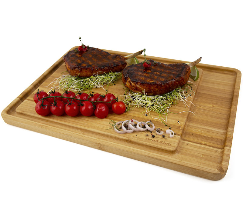 Imperial Bamboo Rectangular Cutting and Serving Board