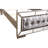 Stylish Silver Champagne Full Bed