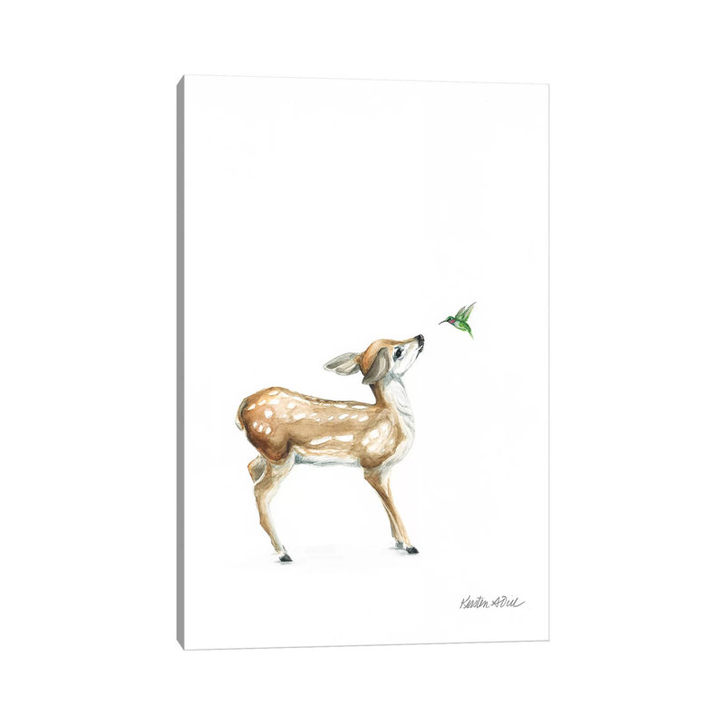 Hello Friend I by Kirsten Dill - Wrapped Canvas Gallery-Wrapped Canvas Giclée, 66.04cm H x 45.72cm W