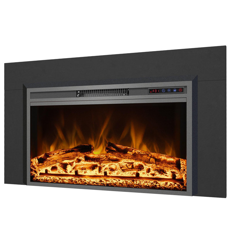 Foyer électrique Cassella, H 32,11 po x l 44,5 po x P 6,5 po