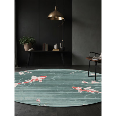 Tapis gris lavable à la machine