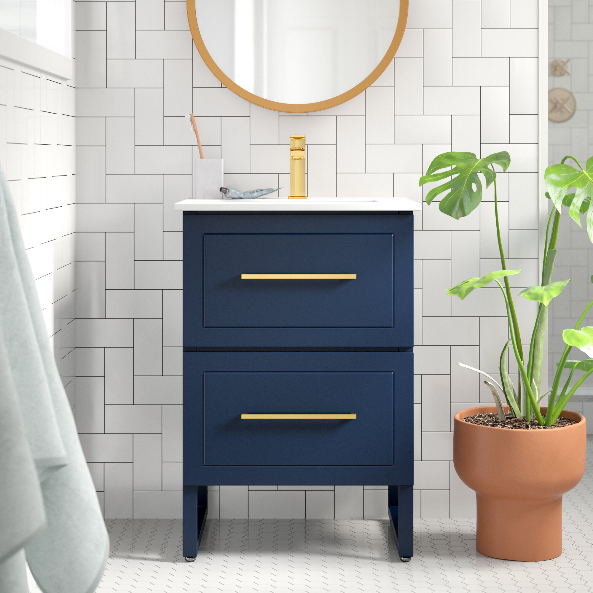 Wade logan bathroom vanity