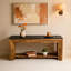 Console 70,8 pouces à double couche étroite - salon, couloir, entrée - rangement et fonction décorative