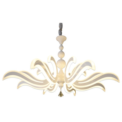1260 - Light Geometric Integrated LED Chandelier