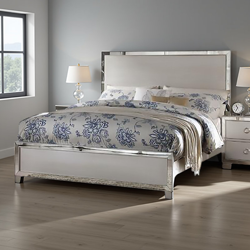 Antoine Solid Wood Standard Bed, Queen