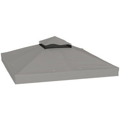 x 10 pi auvent de remplacement pour pavillon de jardin à deux niveaux, UPF30 +