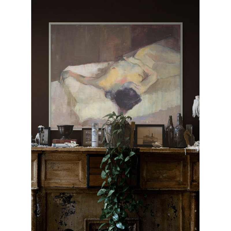 Reclining Nude 1 Print, 24.25" H x 30.25" W