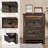 Tryston 3-pieces Rustic & Farmhouse King Bedroom Set, Black-118138200-118138205