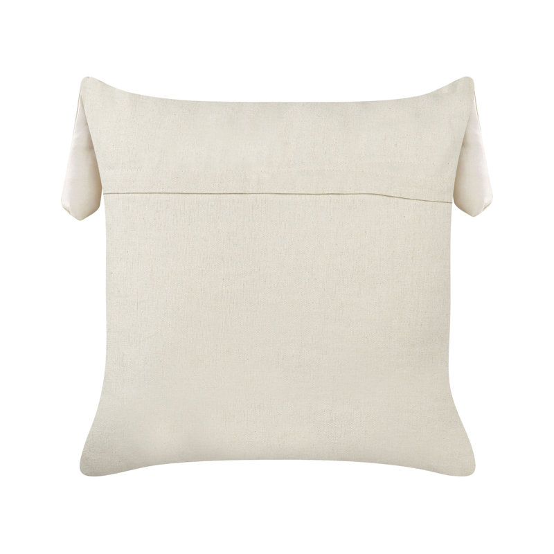 Placencia Animal Print Beige Square Cushion