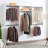 Rookwood Wall Mounted Wood Closet System-1545324623