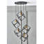 Kesler 5 - Light Black Cluster Pendant