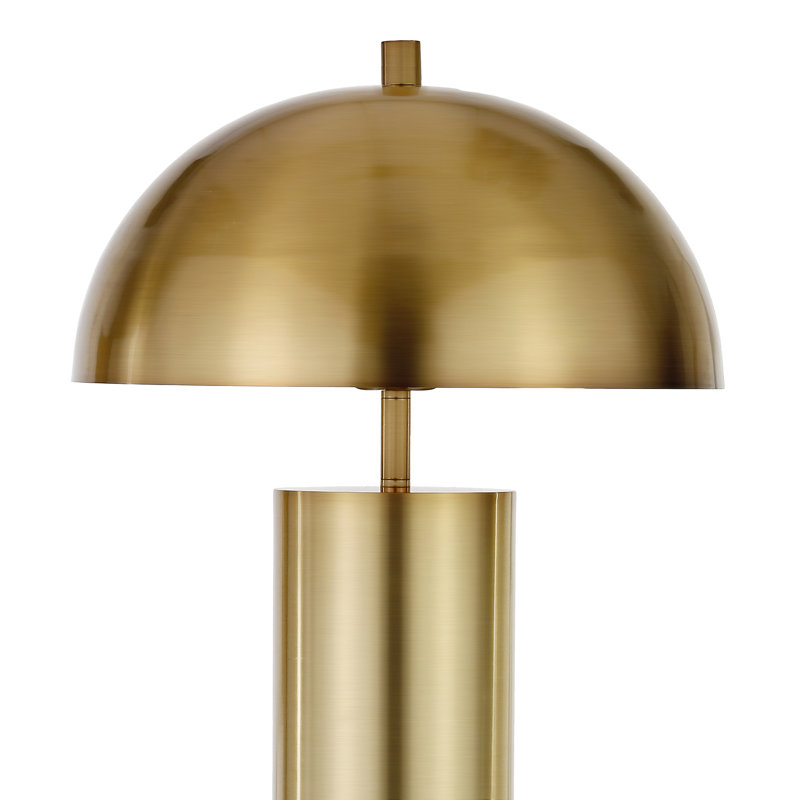 Lampe de table 27 po Marcella Geof, Laiton