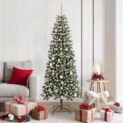 Artificial Christmas Tree with 300 LEDs Green