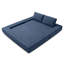 Canapé-lit convertible de 81 po, canapé-lit pliant 3 en 1 avec tissu en velours côtelé, matelas de canapé-lit futon escamotable, causeuse confortable pour le salon et la chambre à coucher-130073708