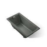 Tea-for-Two for Two 60" x 32" Drop-In Soaking Bathtub