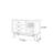 Nordic mid-style solid wood sideboard