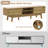 Brosch 59" TV Console, Mid Century Modern Media Console for 55/60/65 Inch TV