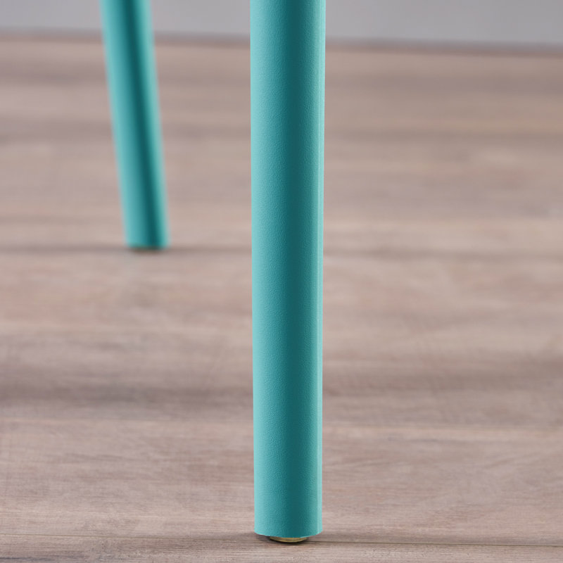 Invicta 17.75'' H Stacking Side Chair, Teal