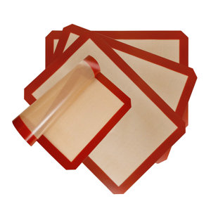 Tapis de cuisson antiadhésif en silicone Hidbea (Ensemble de 4)