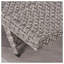 Crete Grey Polyethylene Rattan Chaise Lounge
