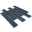 Carreau de mosaïque à joint en brique de porcelaine 2 po x 6 po-66982309