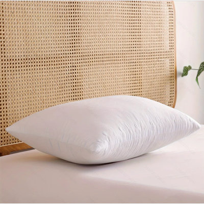 King Size White Extra Firm Support Pillow, Bed Pillow For Side And Back Sleepers