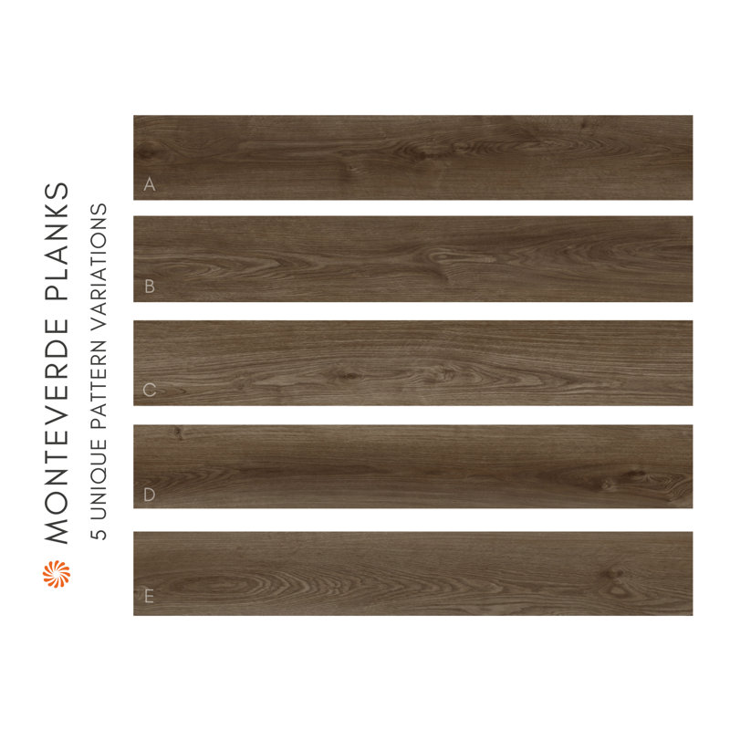 Plancher de vinyle Woodland Monteverde, Brun