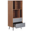 Magrans 139 cm H x 60 cm W Standard Bookcase-140095718