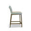 Tabouret de comptoir en cuir Keler-1355245974