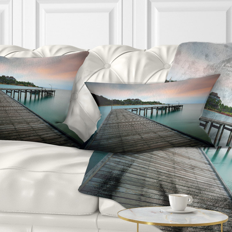 Coussin en bois et pont en bois