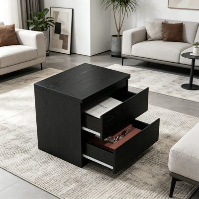 End table with 2 Drawers