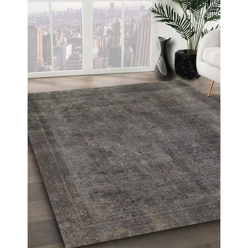 Vallecito Abstract Indoor Rug, Round 7'