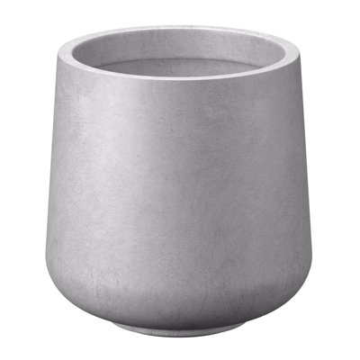 Concrete Round Planter / Pot With Drainage Holes