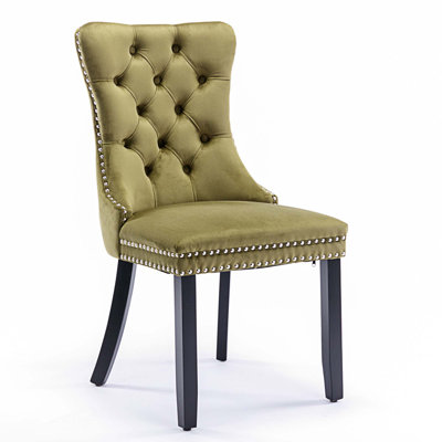 Ariha 20'' H Tufted Velvet Upholstered Side Chair