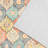  Colorful Geometric Traditional Rug - Blue, Yellow & Orange Pattern, Non-Slip Rectangle, for Living R-241646535
