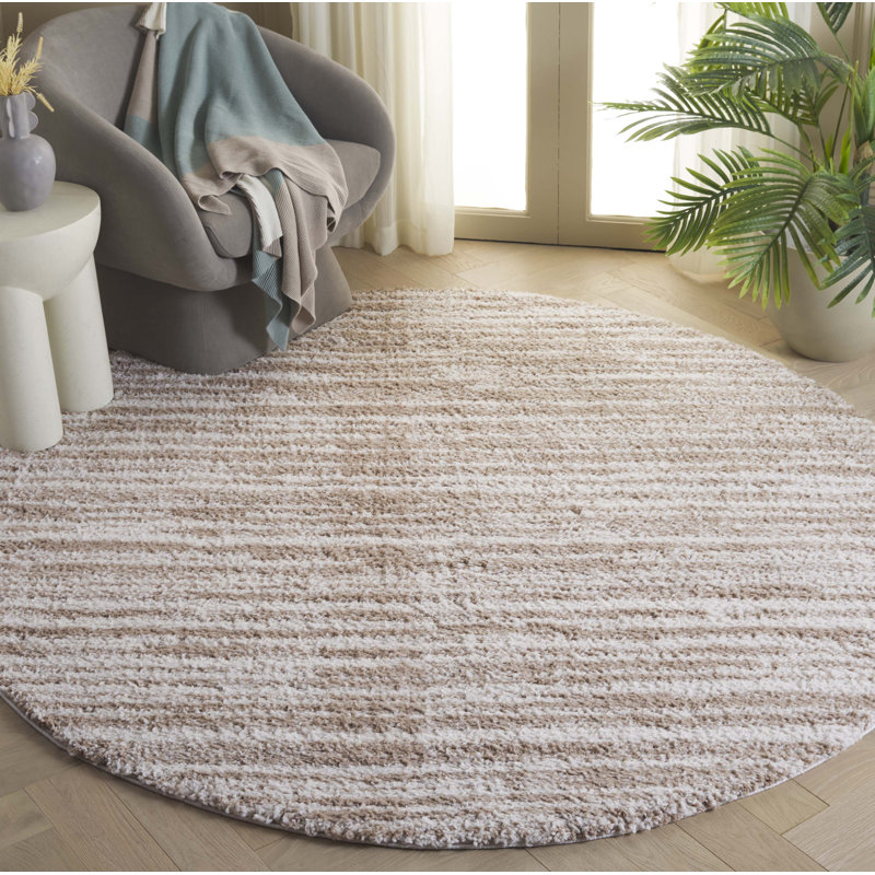 Edwinton Performance Abstract Rug, Round 6'7"