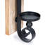 2 Piece Metal Wall Candelabra Set