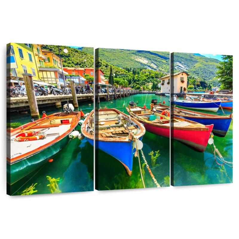 Bateaux Mehar, lac de Garde, H 28 po x l 45 po