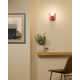 Amboise Single Light Ceramic Dimmable Armed Sconce