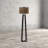 Caenada 62'' Black Traditional Floor Lamp