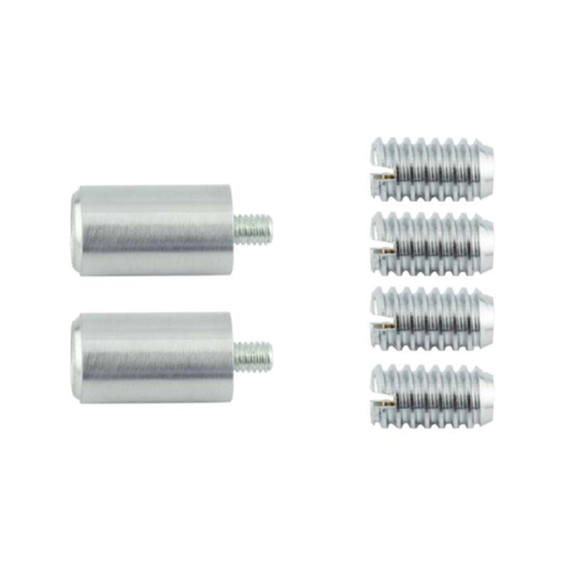 Security Sash Stop Door Accessory, Satin Chrome