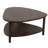 Noma Solid Acacia Wood Coffee Table, Brown