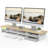 Large Monitor Stand Riser with Acrylic Drawer-1775872036